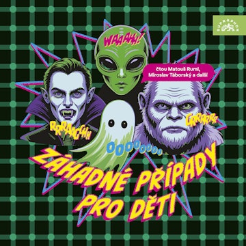 Záhadné případy pro děti audiobook, Alan Piskač, Jaroslav Major