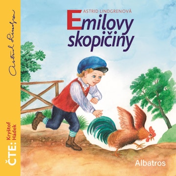 Emilovy skopičiny audiobook, Astrid Lindgrenová