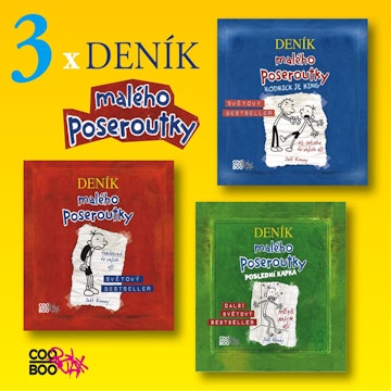 3x Deník malého poseroutky