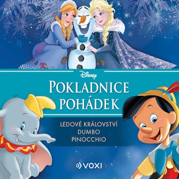 Disney - Ledové království, Dumbo, Pinocchio