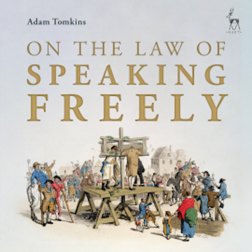 On the Law of Speaking Freely audiobook, Adam Tomkins