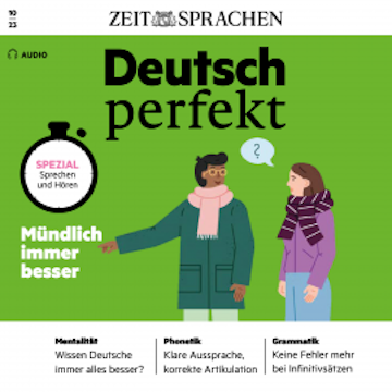 Deutsch lernen Audio – Mündlich immer besser