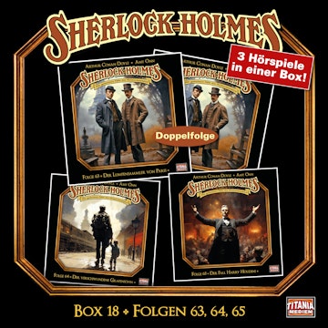 Sherlock Holmes - Die geheimen Fälle des Meisterdetektivs, Box 18: Folgen 63, 64, 65