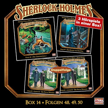 Sherlock Holmes - Die geheimen Fälle des Meisterdetektivs, Box 14: Folgen 48, 49, 50