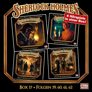 Sherlock Holmes - Die geheimen Fälle des Meisterdetektivs, Box 17: Folgen 59, 60, 61, 62