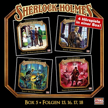 Box 5 (Sherlock Holmes - Die geheimen Fälle des Meisterdetektivs Folgen 15, 16, 17, 18)