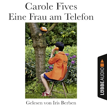 Eine Frau am Telefon