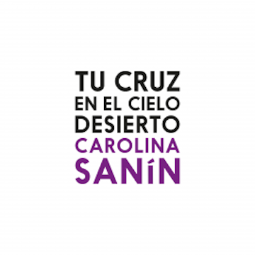 Tu cruz en el cielo desierto
