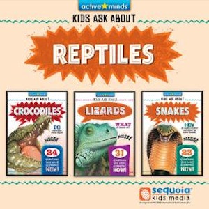 Active Minds Collection: Kids Ask About REPTILES! (Unabridged)