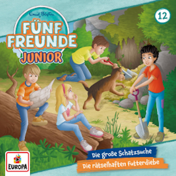 Folge 12: Die große Schatzsuche/Die rätselhaften Futterdiebe audiobook, Daniela Wakonigg