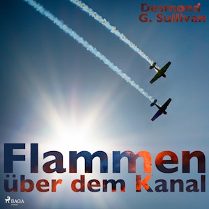 Flammen über dem Kanal