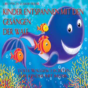 Kinder entspannen mit den Gesängen der Wale