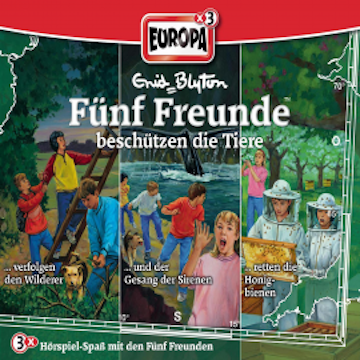 3er-Box: Fünf Freunde beschützen die Tiere (74/84/90)