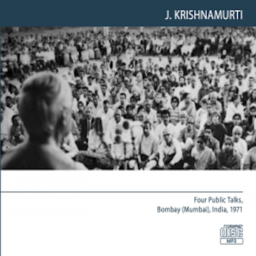 Four Public Talks, Bombay (Mumbai) India 1971