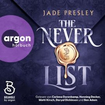 The Never List - Die Legenden des Chaos, Band 1 (Ungekürzte Lesung) audiobook, Jade Presley