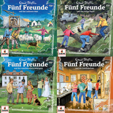 Fünf Freunde-Sammlung Folgen 158-161 audiobook, Katrin McClean