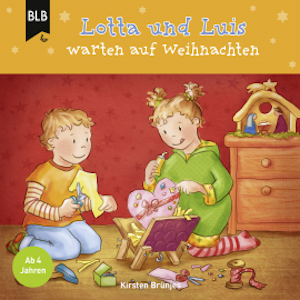 Lotta und Luis warten auf Weihnachten