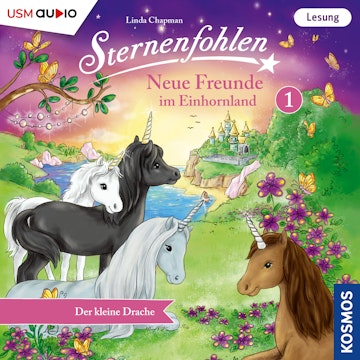 Der kleine Drache - Sternenfohlen - Neue Freunde im Einhornland, Teil 1 (ungekürzt)
