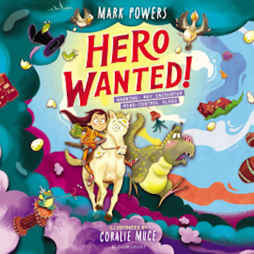 Hero Wanted! audiobook, Mark Powers