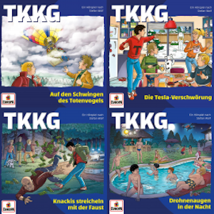 TKKG-Sammlung Folgen 229-232, Martin Hofstetter