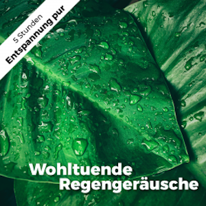 Wohltuende Regengeräusche