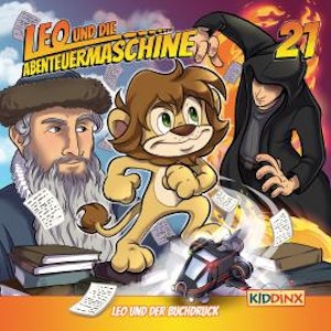 Leo und die Abenteuermaschine, Folge 21: Leo und der Buchdruck