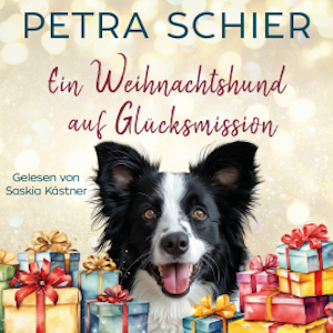 Ein Weihnachtshund auf Glücksmission