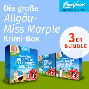 Die große Allgäu-Miss Marple Krimi Box - Die letzte Pille bringt den Tod + Wer zweimal stirbt, ist trotzdem tot + Wenn der Tod d