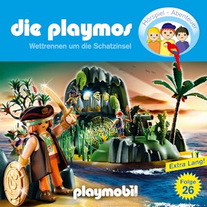 Wettrennen um die Schatzinsel (Die Playmos 26)