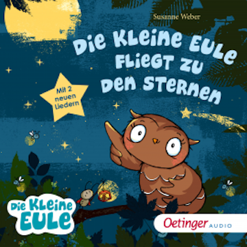 Die kleine Eule fliegt zu den Sternen