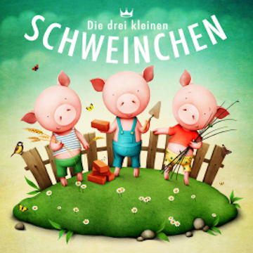 Die drei kleinen Schweinchen audiobook, Volksmärchen