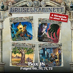 Gruselkabinett Box 18 (Folgen 69,70,71,72)