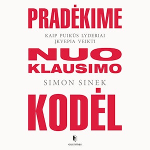 Pradėkime nuo klausimo KODĖL. Kaip puikūs lyderiai įkvepia veikti