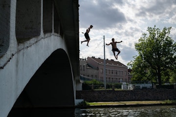 Vltavu v Praze jsem nikdy nepovažoval za řeku vhodnou ke koupání, teď jsem změnil názor