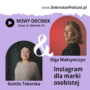 Instagram dla marki osobistej — Olga Maksymczyn