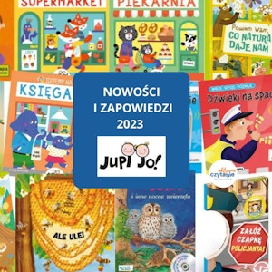 Kartonowe nowości książkowe od Jupi Jo!