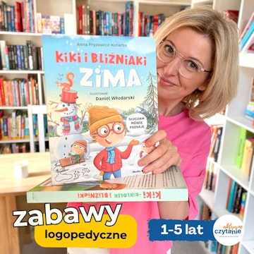 Kiki Wesołek i bliźniaki. Książka logopedyczna dla dzieci 1-5 lat