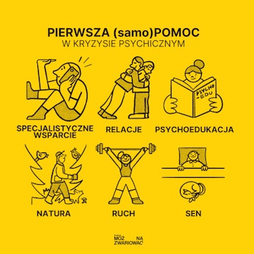 110. Pierwsza (samo)pomoc w kryzysie psychicznym – BHP dla Twojej głowy.