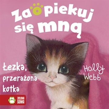 Łezka, przerażona kotka