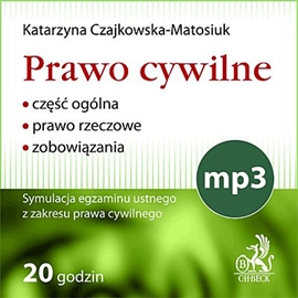 Prawo Cywilne - Część Ogólna, Prawo Rzeczowe I Zobowiązania - Audiobook ...