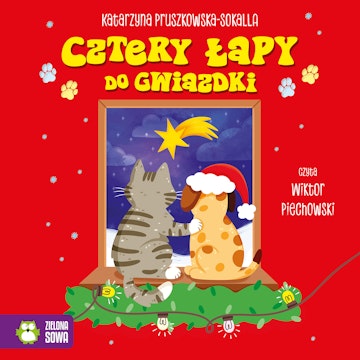Cztery łapy do Gwiazdki audiobook, Katarzyna Pruszkowska-Sokalla